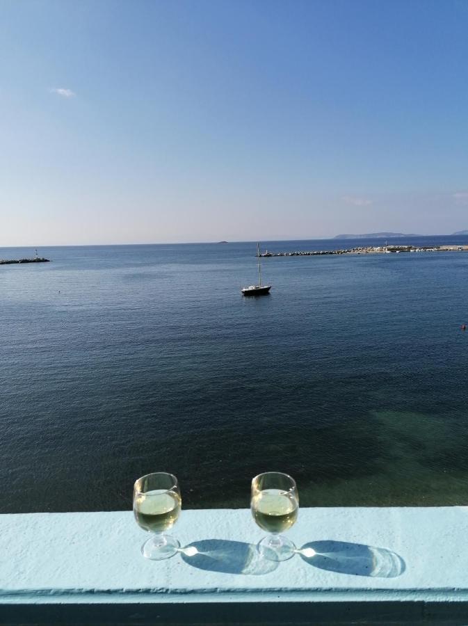 סקופלוס טאון Villa Evmenia Panoramic View & Sea Front Apartments מראה חיצוני תמונה