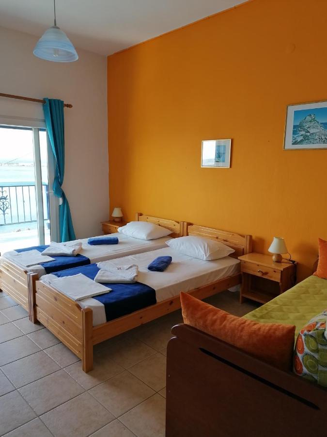 סקופלוס טאון Villa Evmenia Panoramic View & Sea Front Apartments מראה חיצוני תמונה