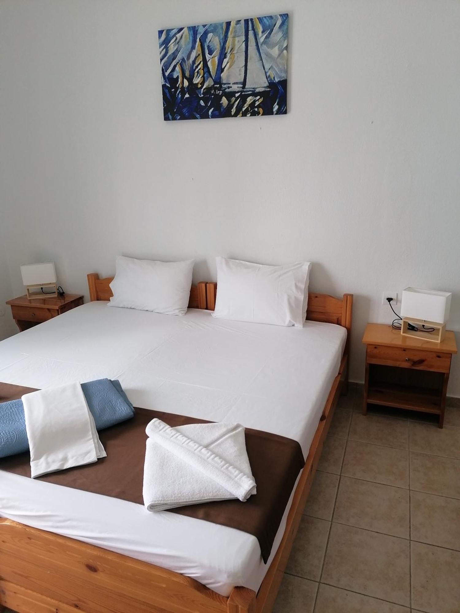 סקופלוס טאון Villa Evmenia Panoramic View & Sea Front Apartments מראה חיצוני תמונה