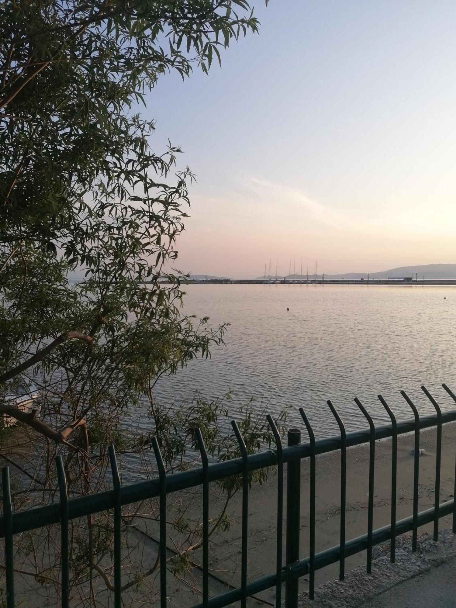 סקופלוס טאון Villa Evmenia Panoramic View & Sea Front Apartments מראה חיצוני תמונה